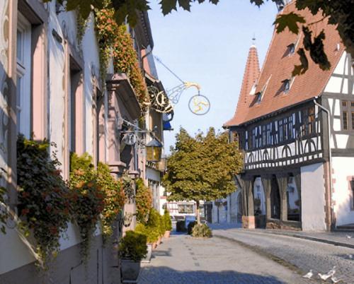 Hotel-Restaurant Drei Hasen Michelstadt Buitenkant foto